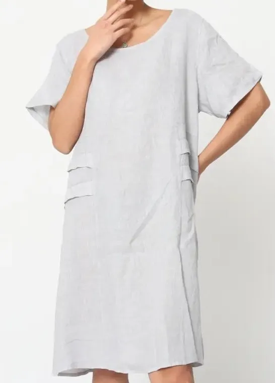 1433 Linen Dress