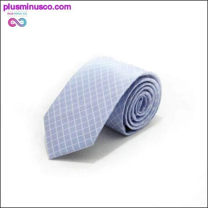 46 Color Sale 7CM Men Ties Polyester Stain Stripes Polka