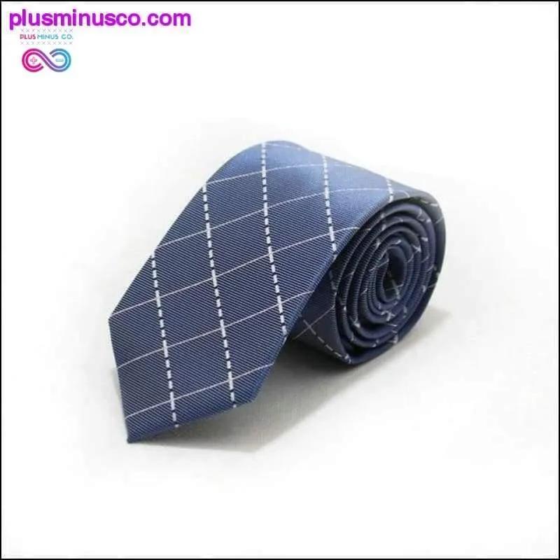 46 Color Sale 7CM Men Ties Polyester Stain Stripes Polka