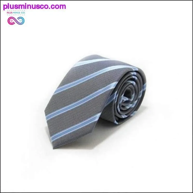 46 Color Sale 7CM Men Ties Polyester Stain Stripes Polka