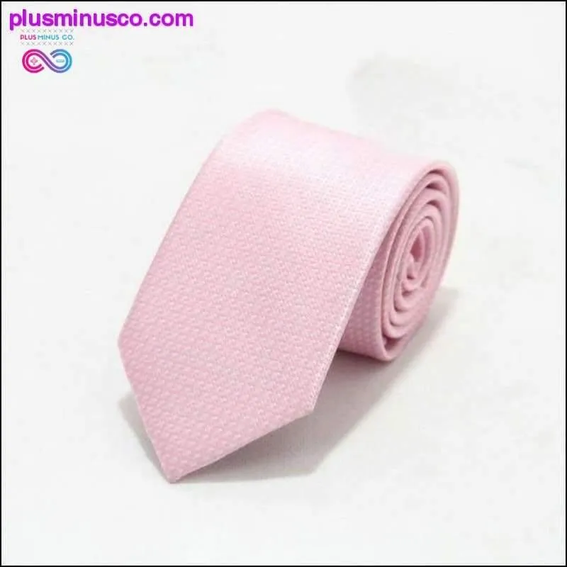 46 Color Sale 7CM Men Ties Polyester Stain Stripes Polka