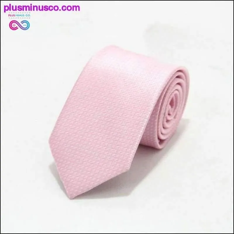 46 Color Sale 7CM Men Ties Polyester Stain Stripes Polka