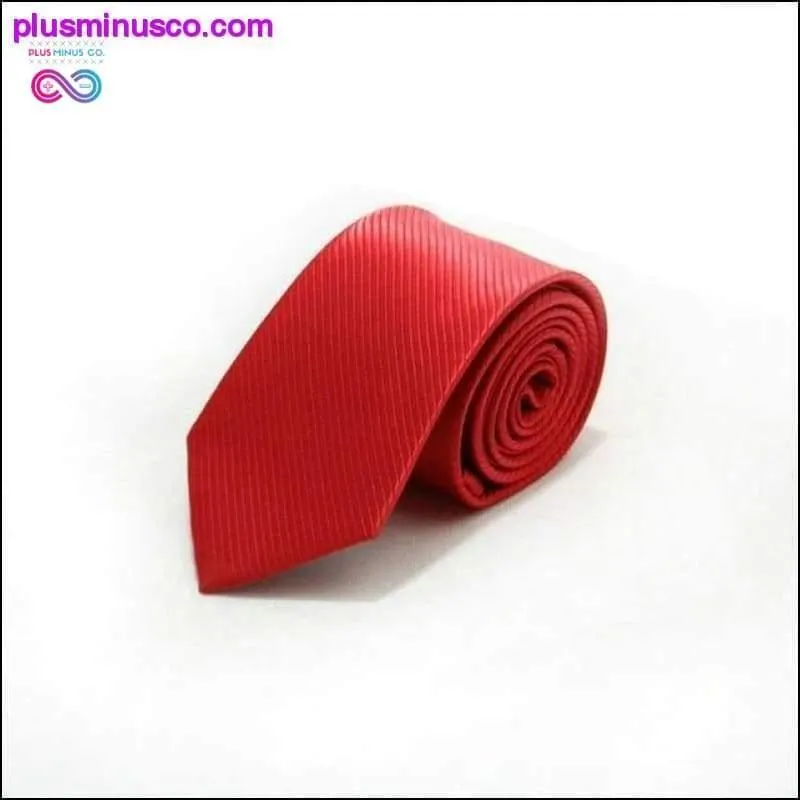 46 Color Sale 7CM Men Ties Polyester Stain Stripes Polka