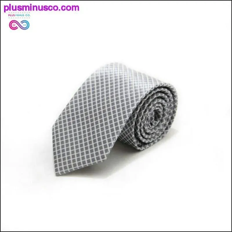 46 Color Sale 7CM Men Ties Polyester Stain Stripes Polka