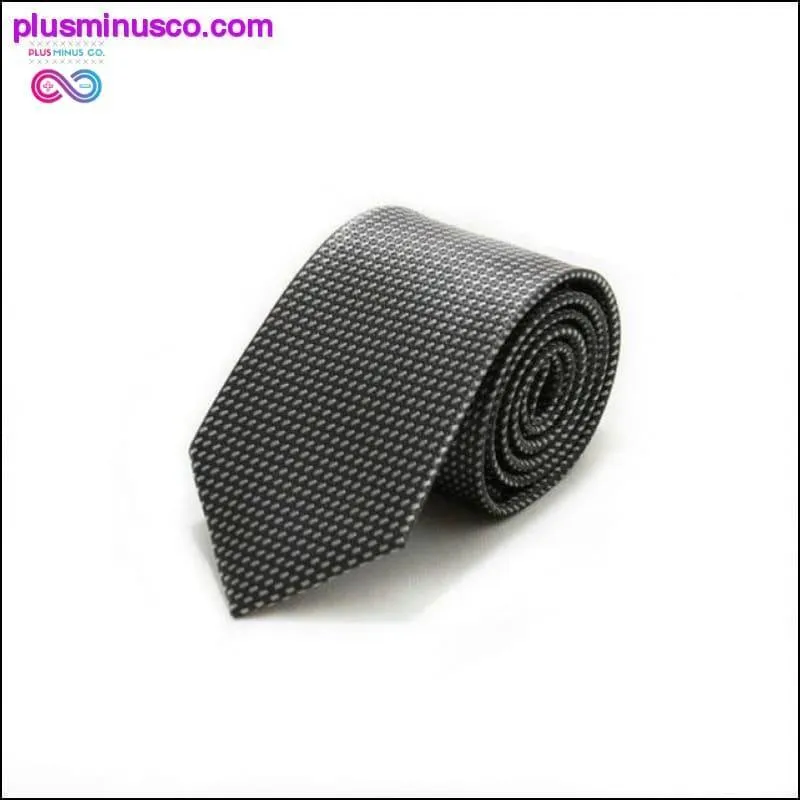 46 Color Sale 7CM Men Ties Polyester Stain Stripes Polka