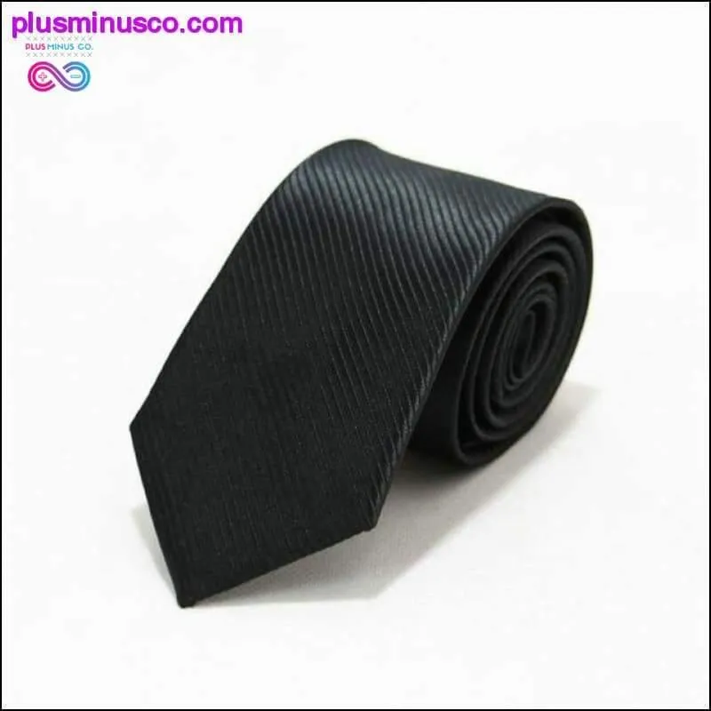 46 Color Sale 7CM Men Ties Polyester Stain Stripes Polka