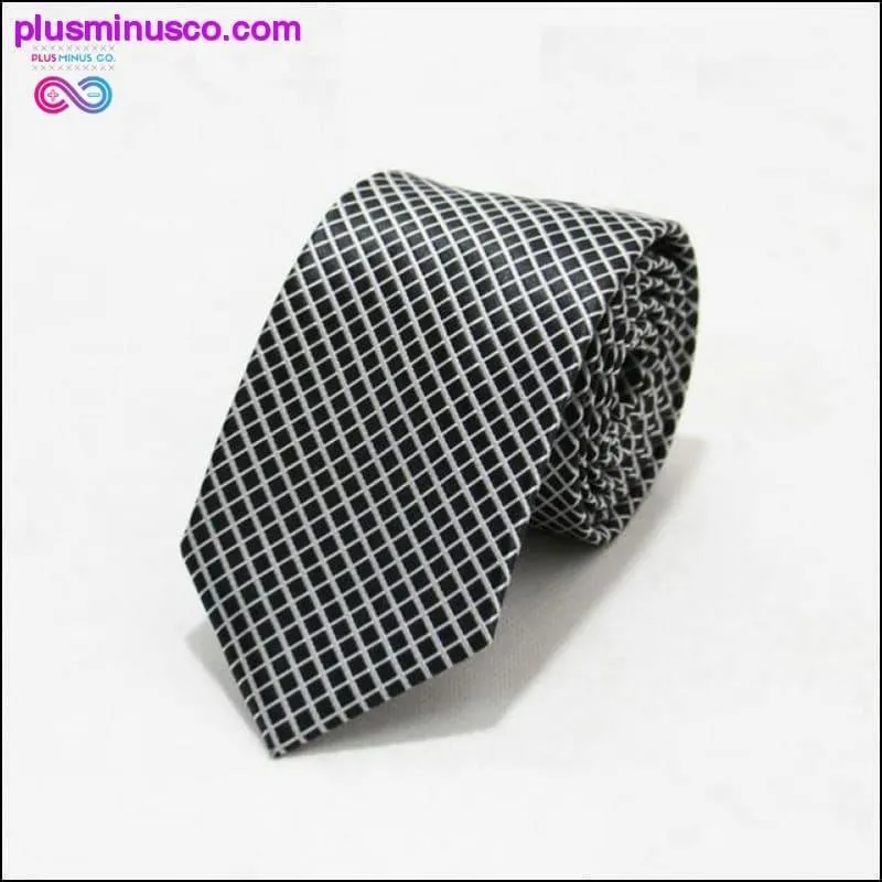 46 Color Sale 7CM Men Ties Polyester Stain Stripes Polka