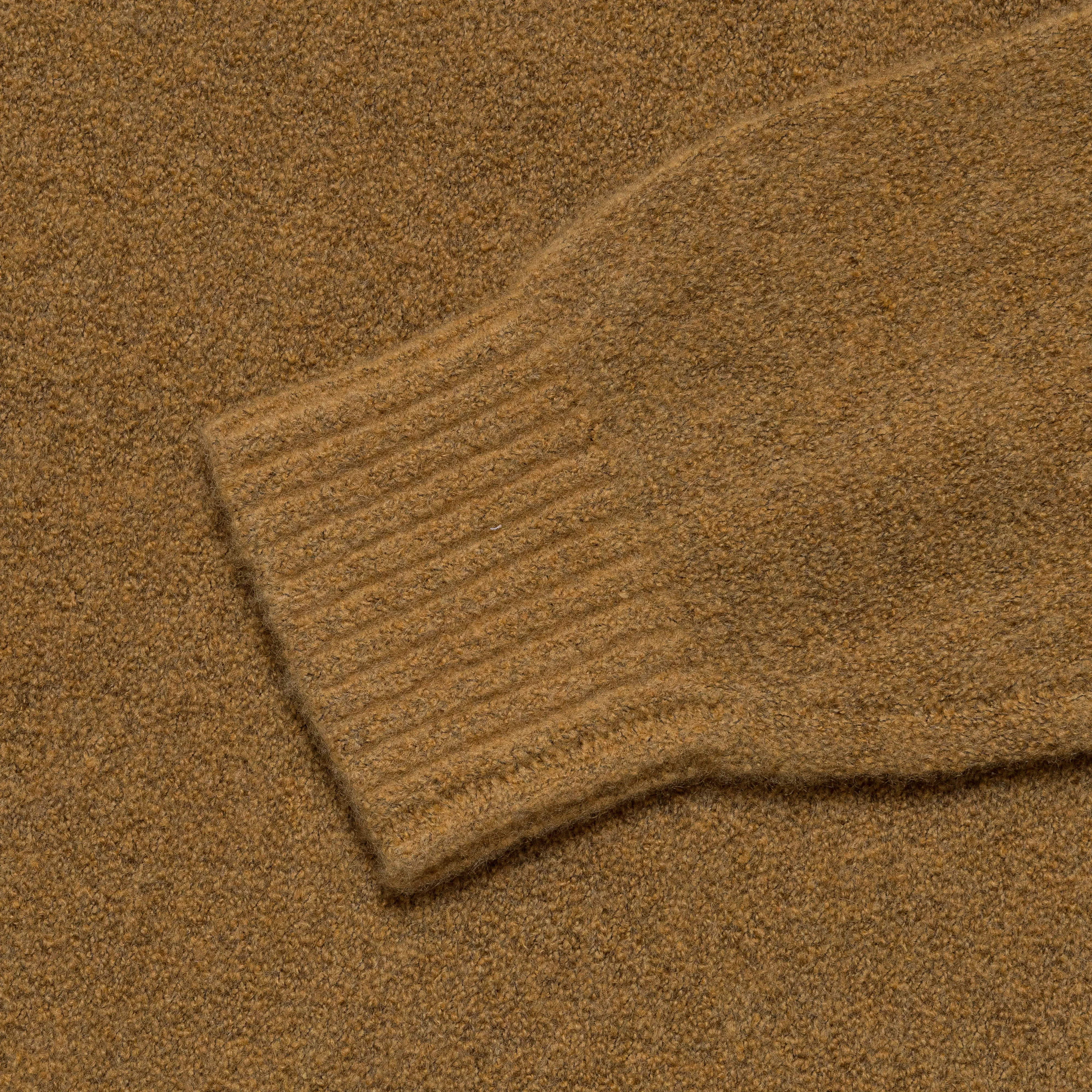 7G Cashmere/Silk Crew - Camel