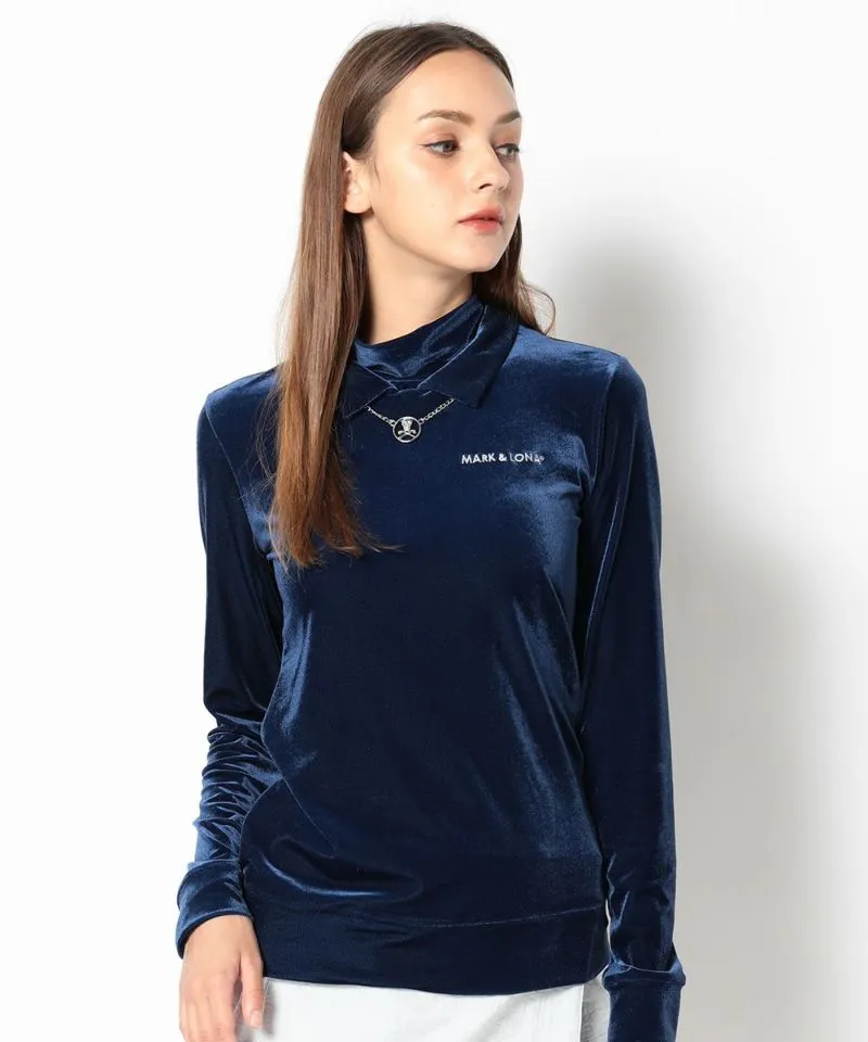 Above Velvet Jersey Top | WOMEN