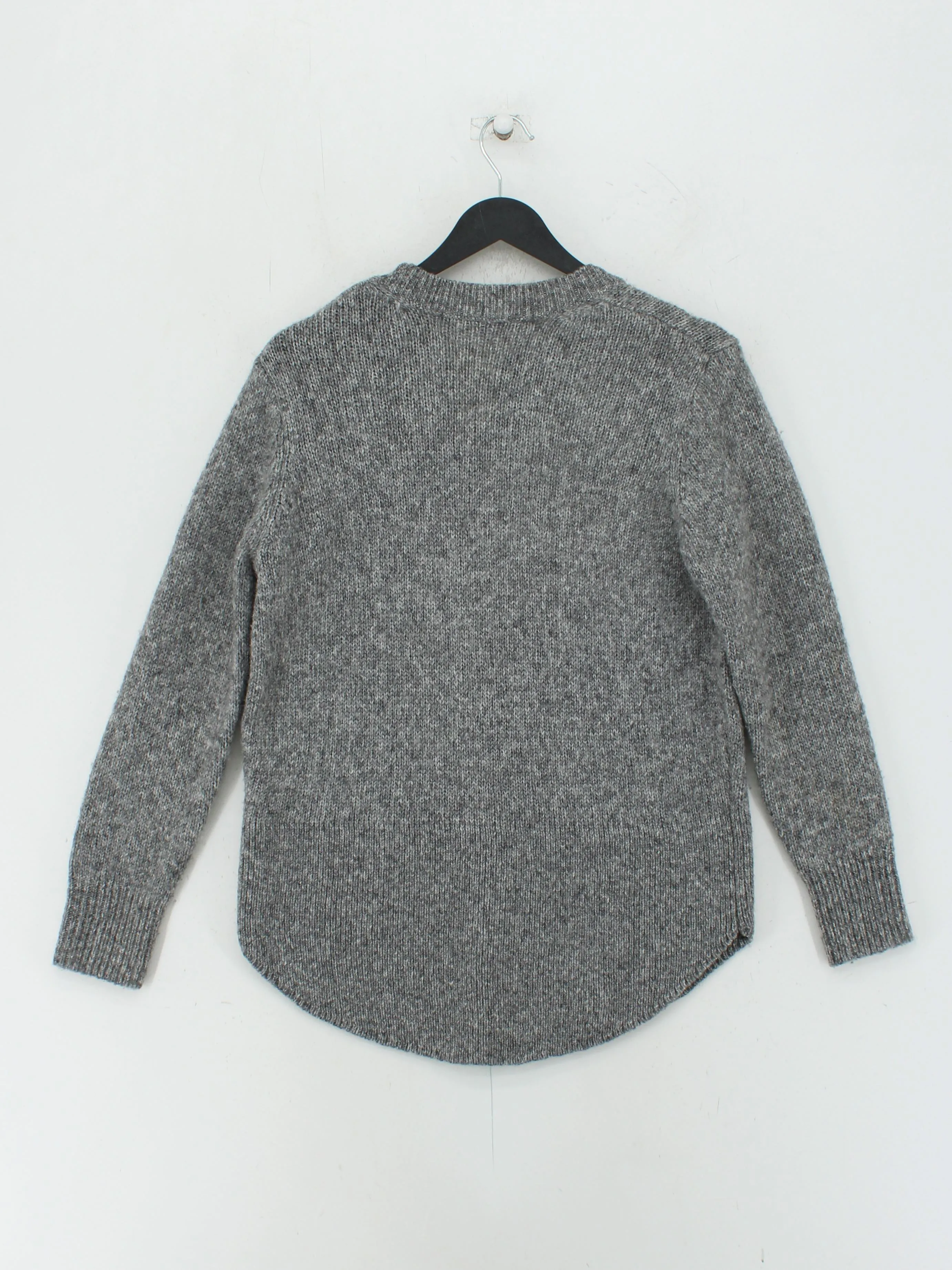 & Other Stories Men's Jumper XS Grey Wool with Other, Polyester