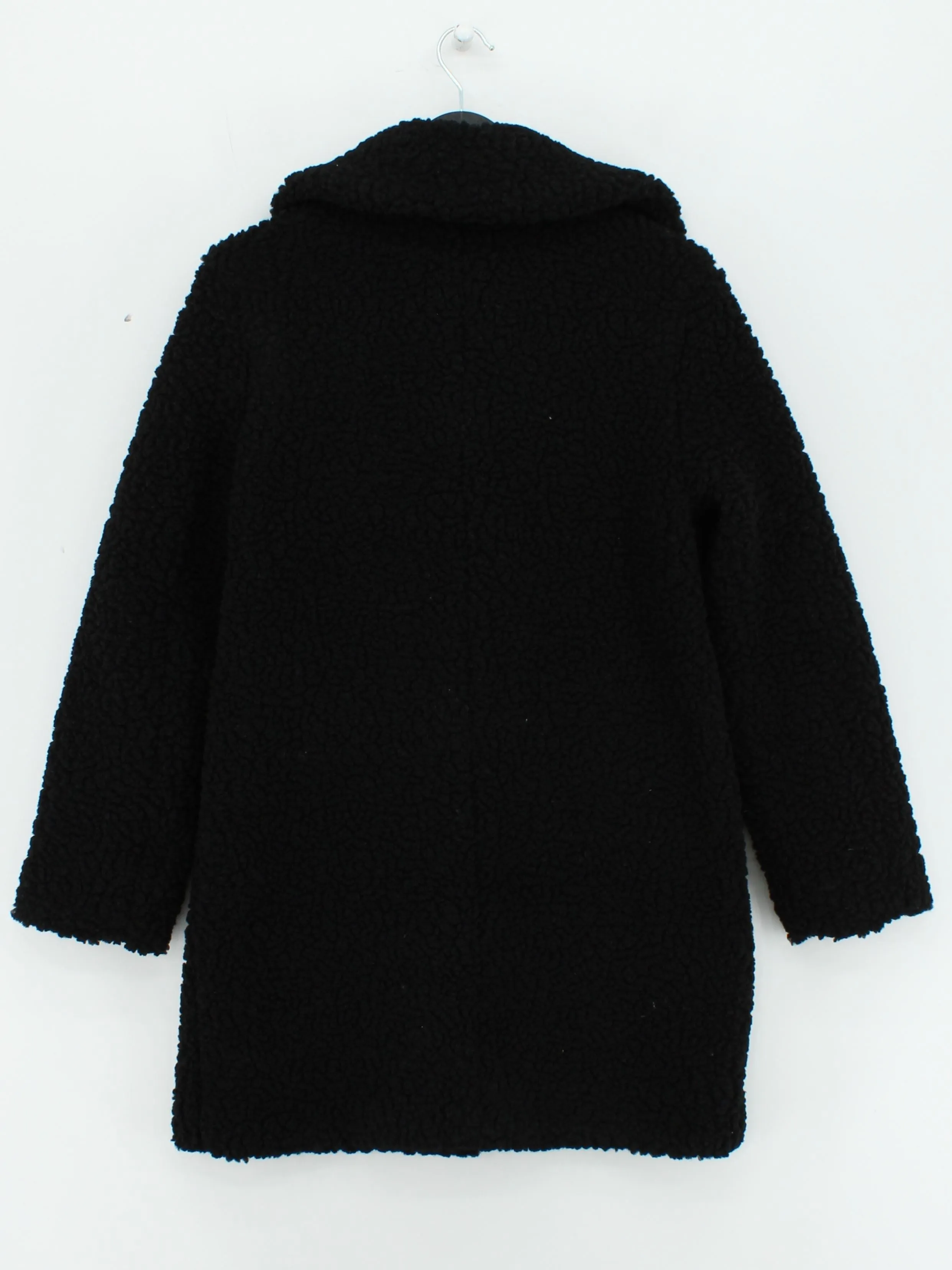 & Other Stories Women's Coat Chest: 38 in Black Polyester with Other, Viscose