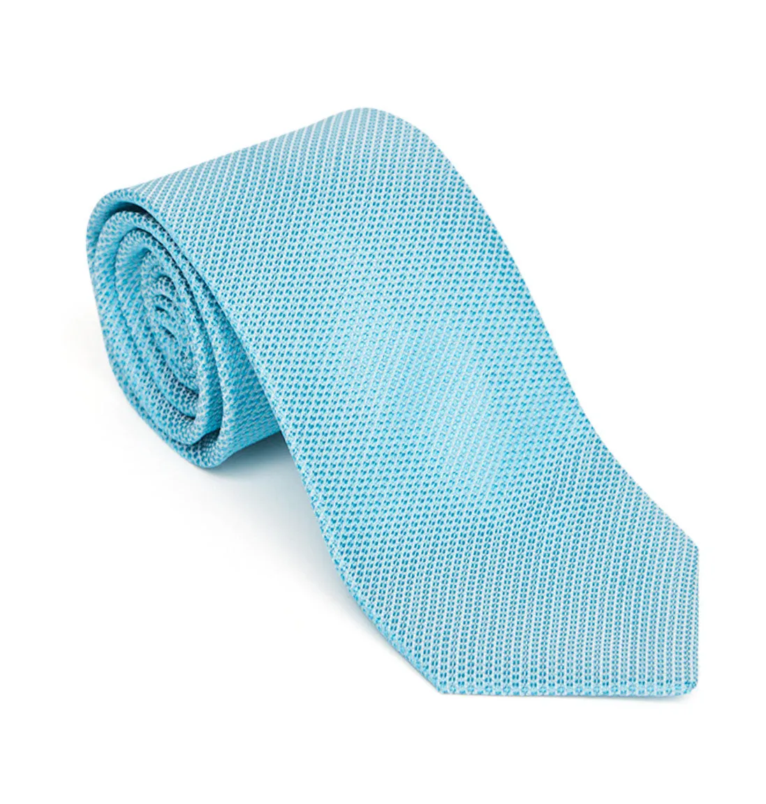 Aqua Grenadine Silk Tie