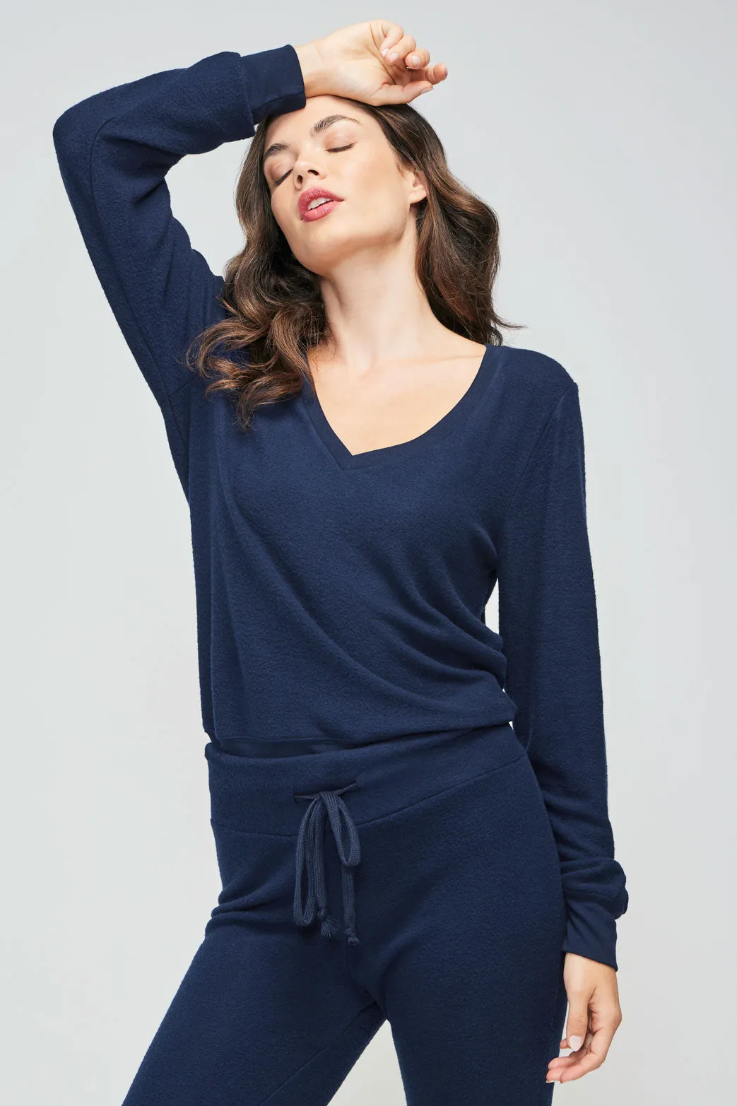 Baggy Beach Jumper Deep V