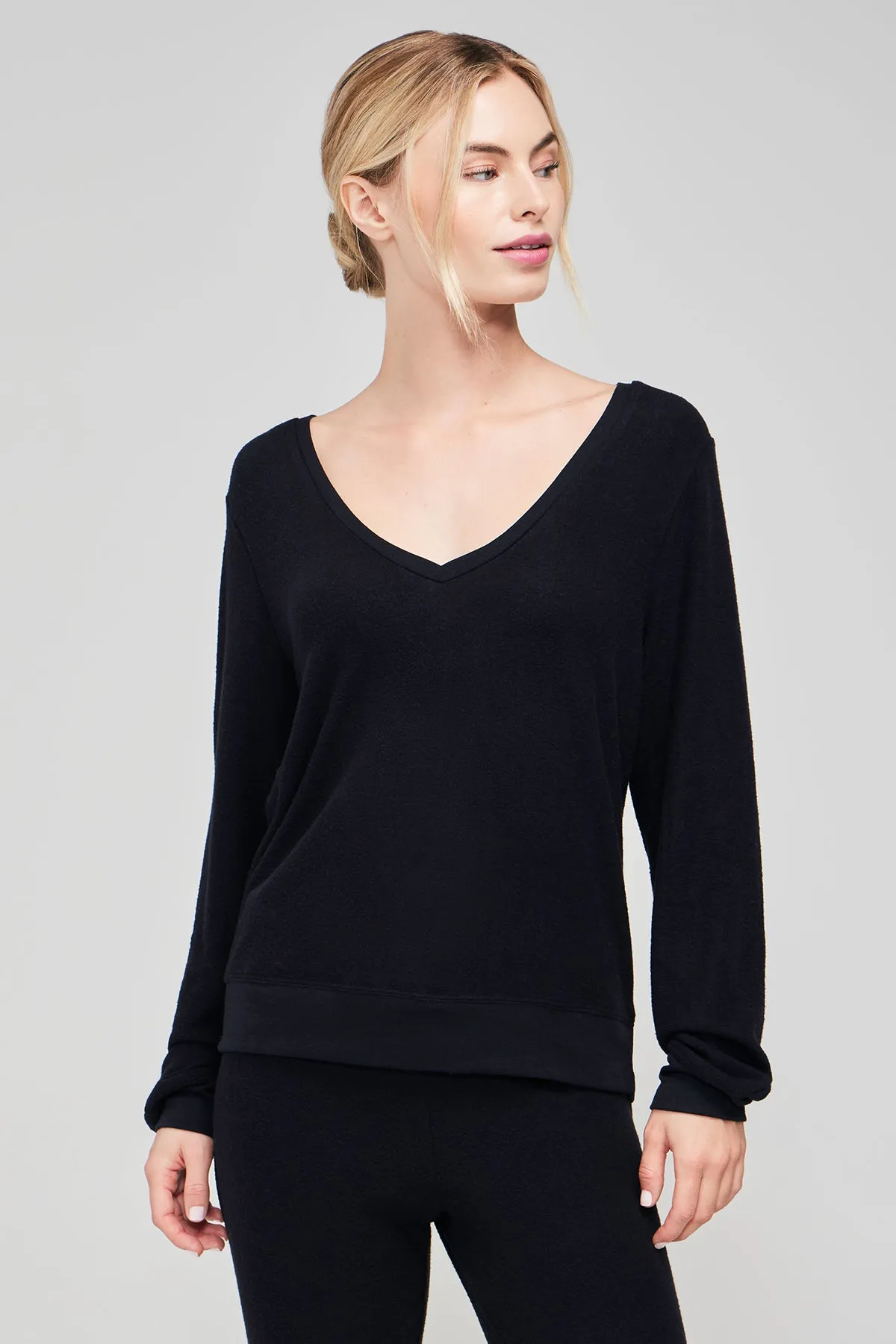 Baggy Beach Jumper Deep V