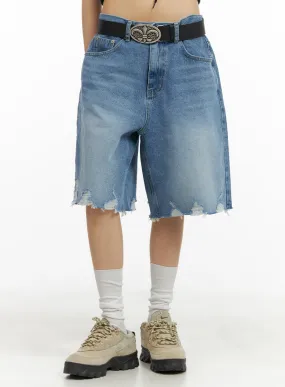 Baggy Denim Jorts (UNISEX) CA419