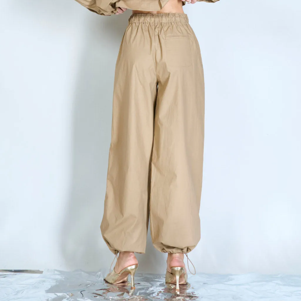 Baggy pants with drawstring wholesale