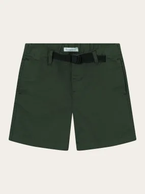 Baggy twill shorts belt details - Forrest Night