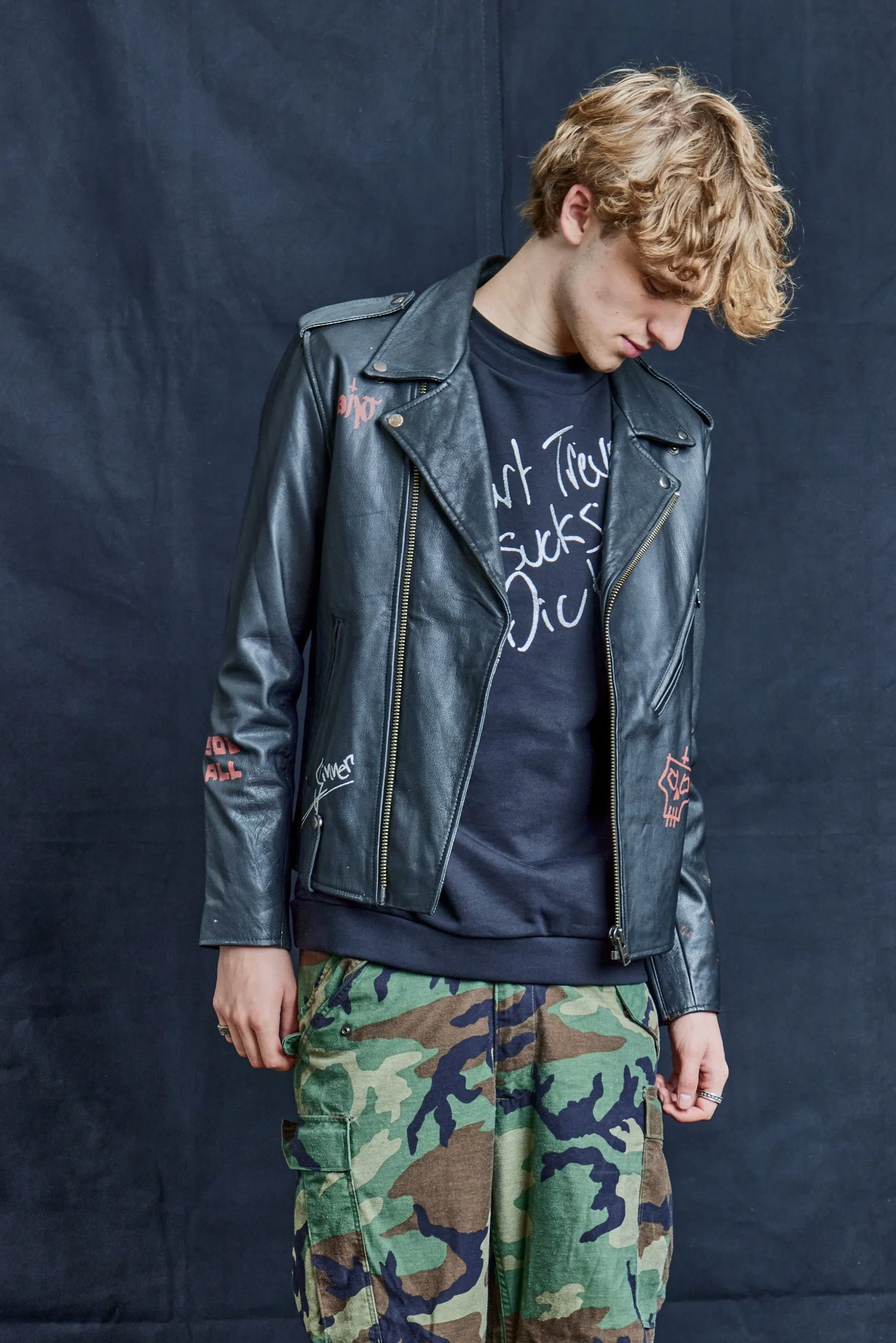 Born Saint Biker Jacket