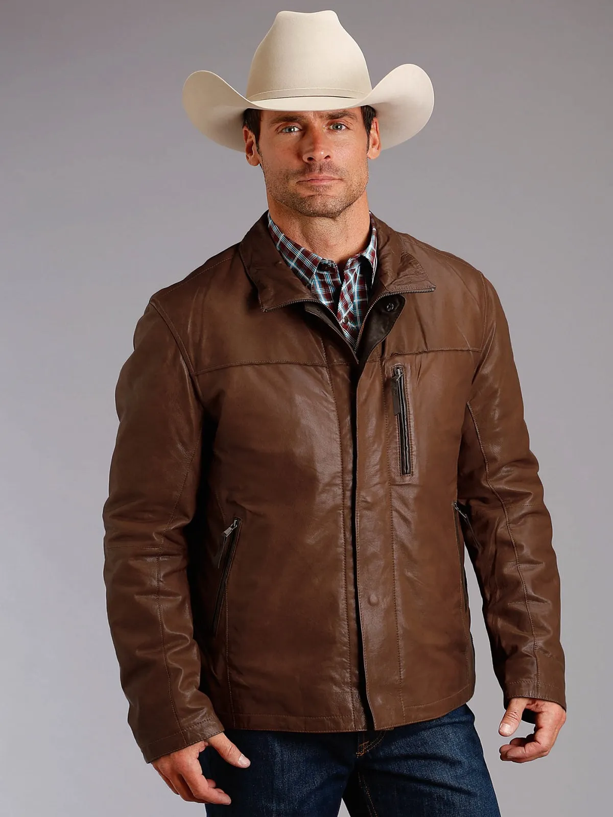 Brown Leather Jacket