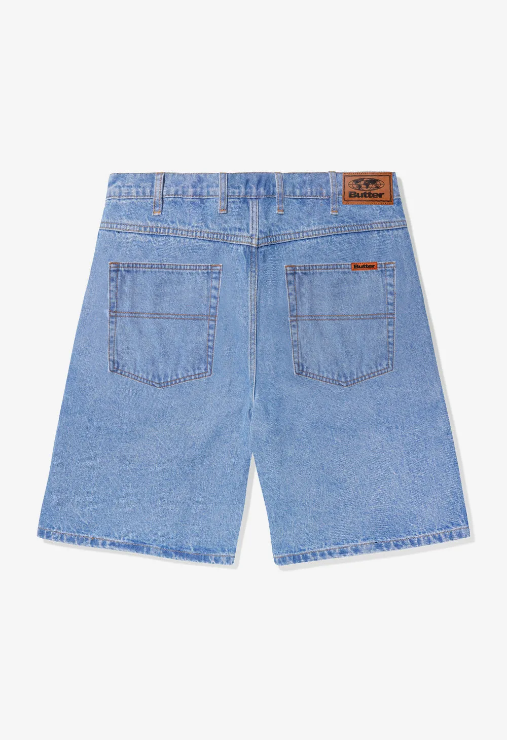 BUTTER GOODS Baggy denim shorts