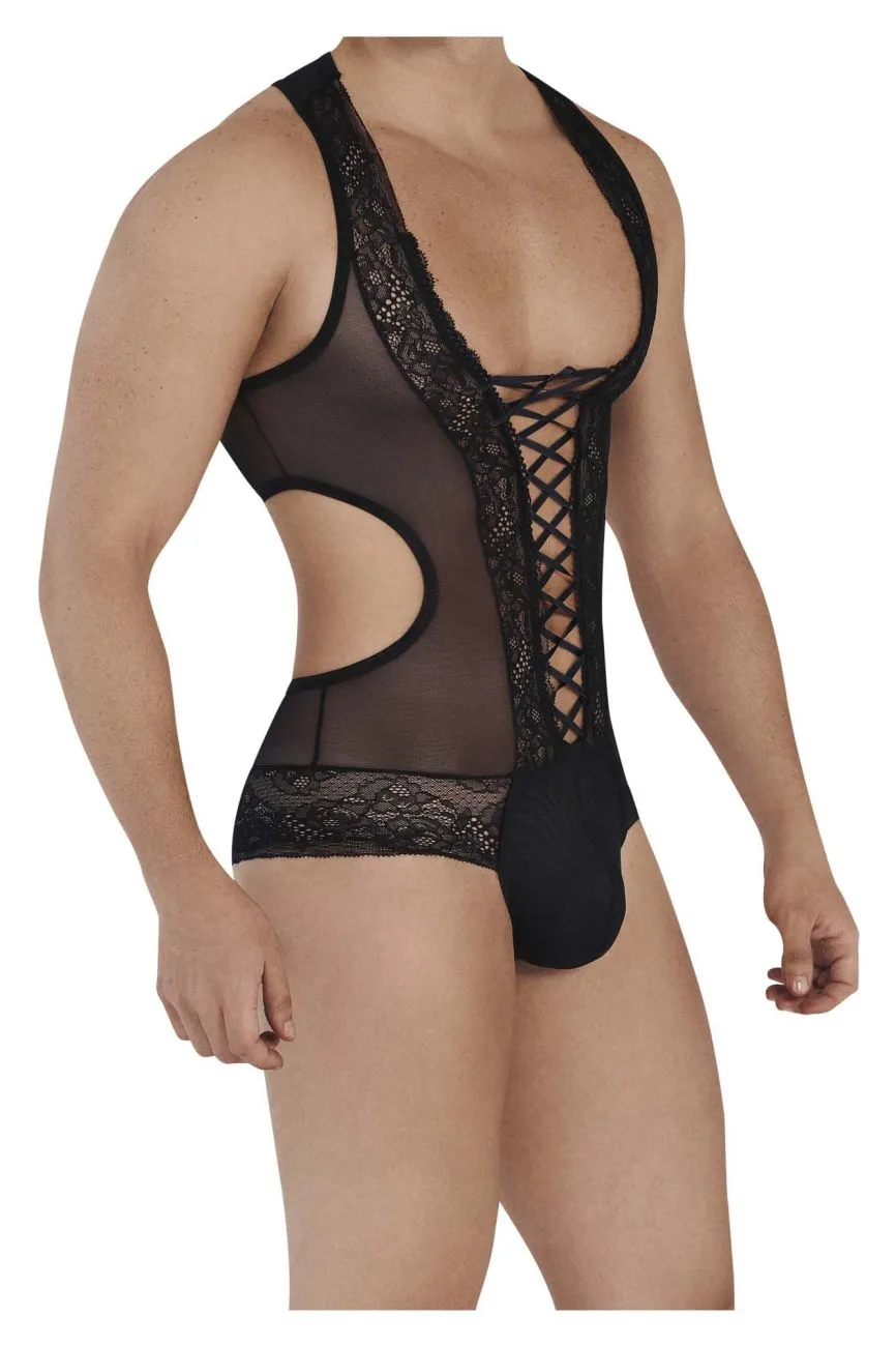 CandyMan Mesh-Lace Bodysuit