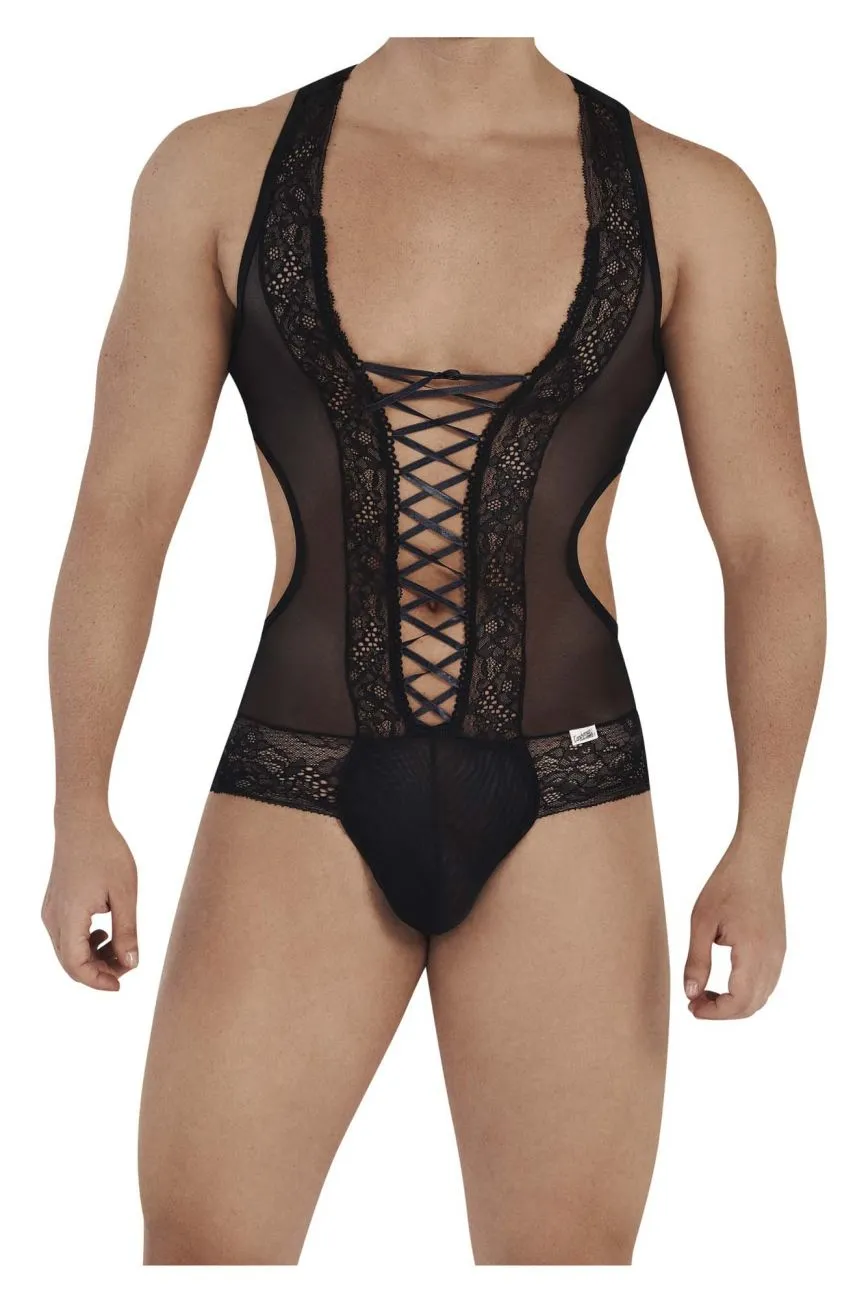 CandyMan Mesh-Lace Bodysuit