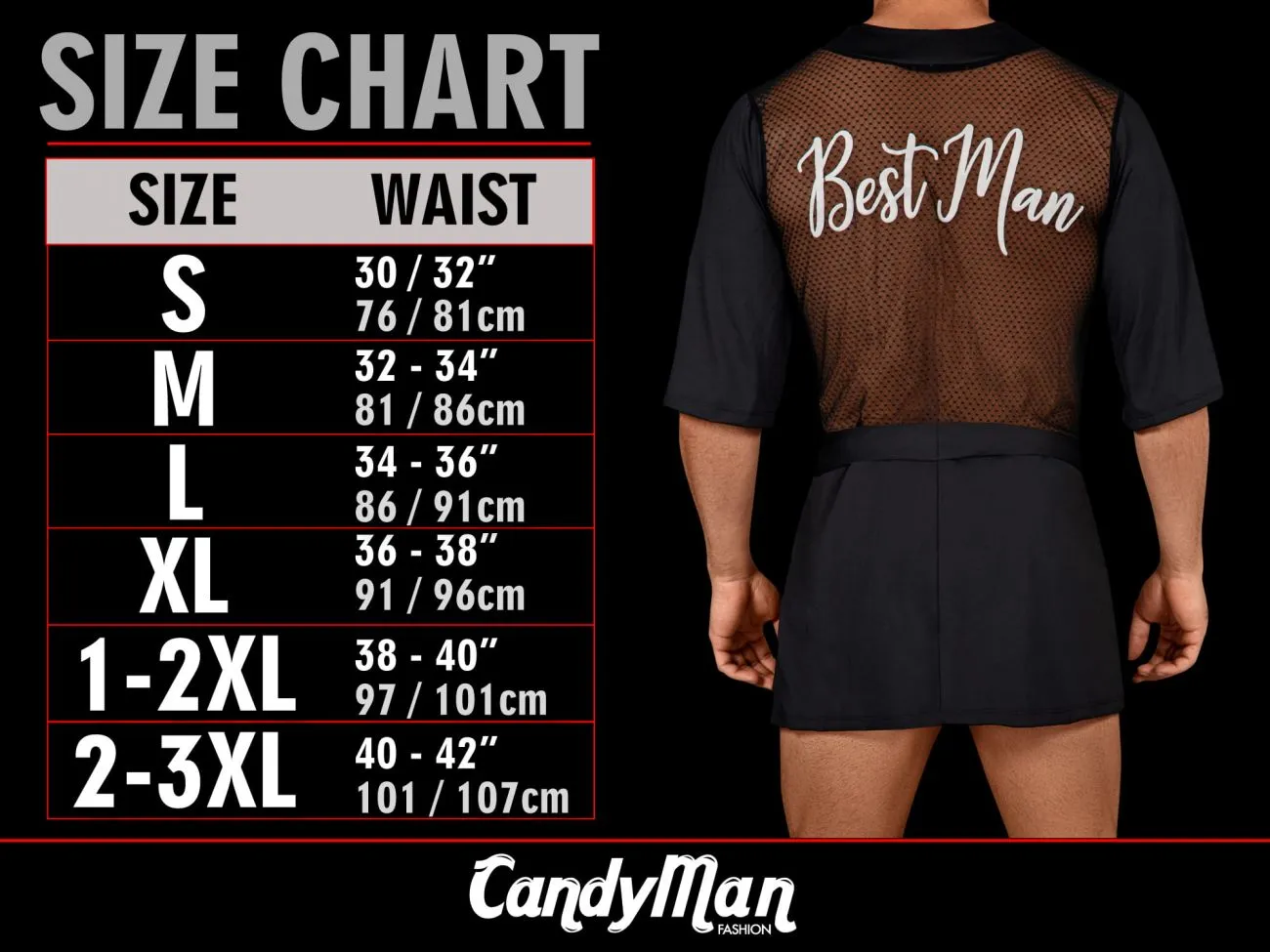 CandyMan Mesh-Lace Bodysuit