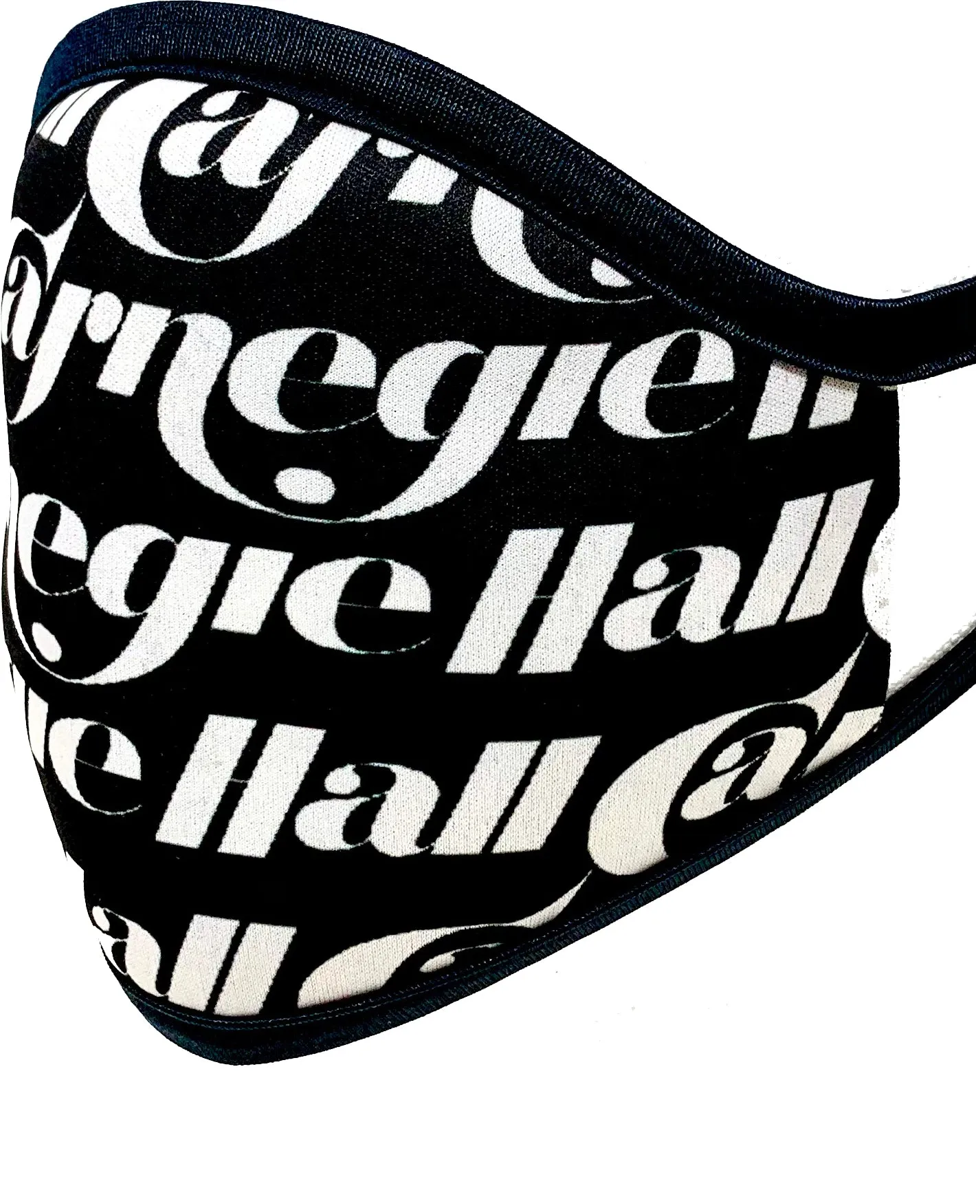 Carnegie Hall Script Polyester Face Mask