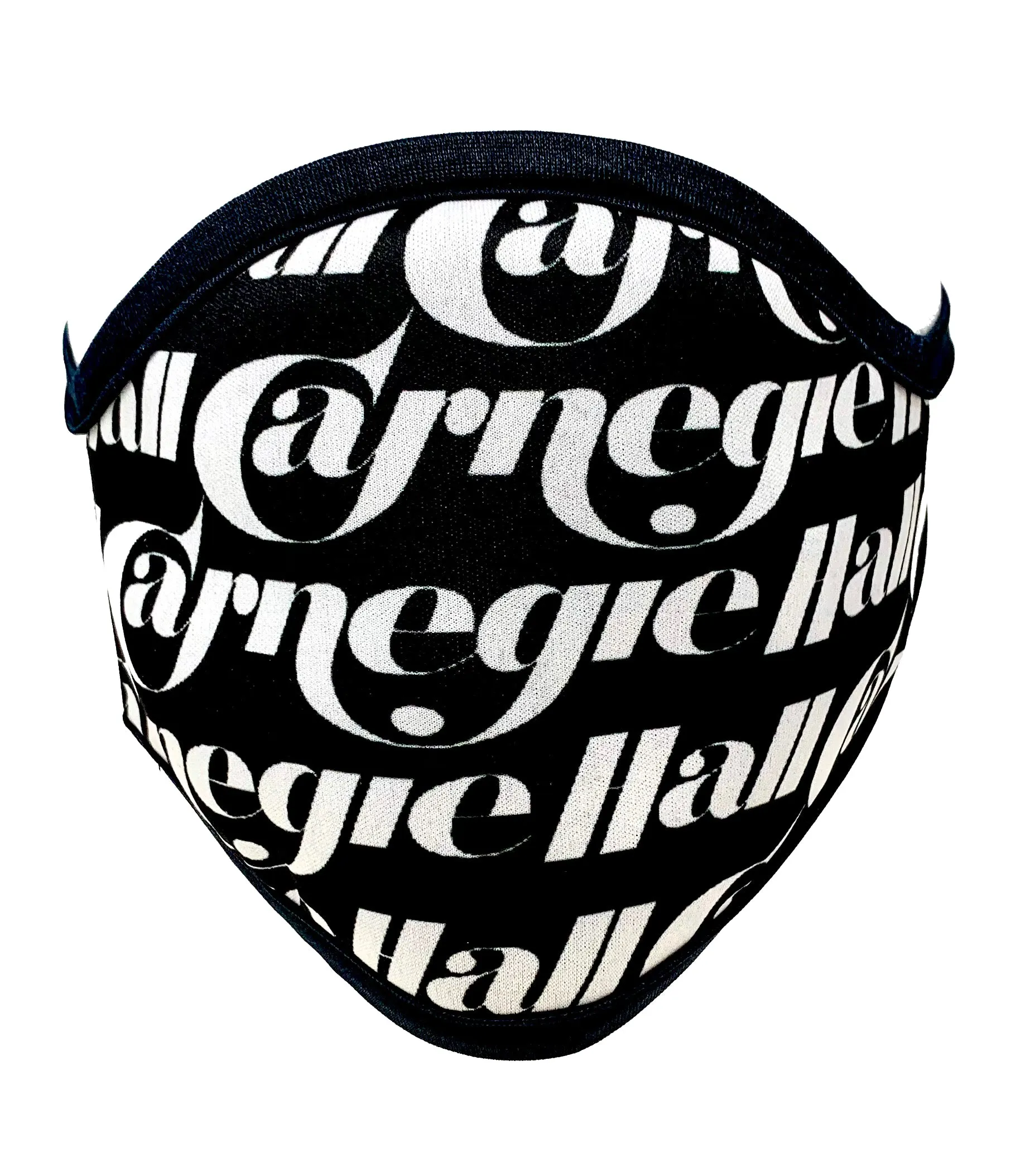 Carnegie Hall Script Polyester Face Mask