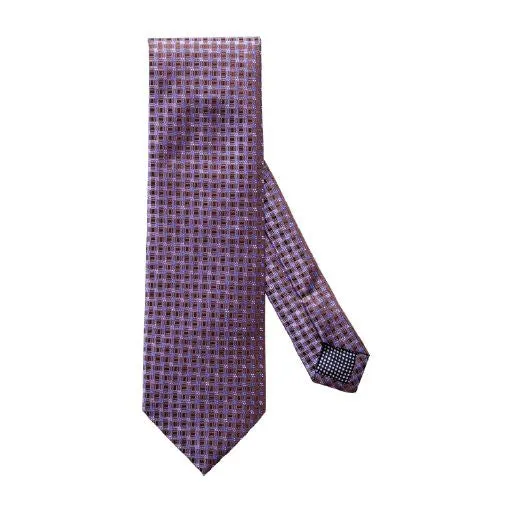 Checked Silk Tie