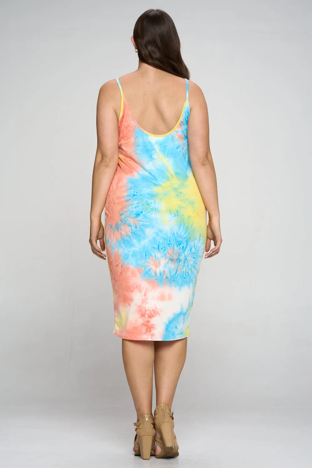 Cindy Tie Dye Bodycon Dress