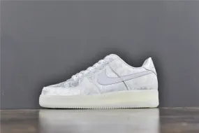 CLOT AF 1 White Silk