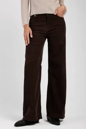 Corduroy Paloma Baggy Pant in Dark Brown