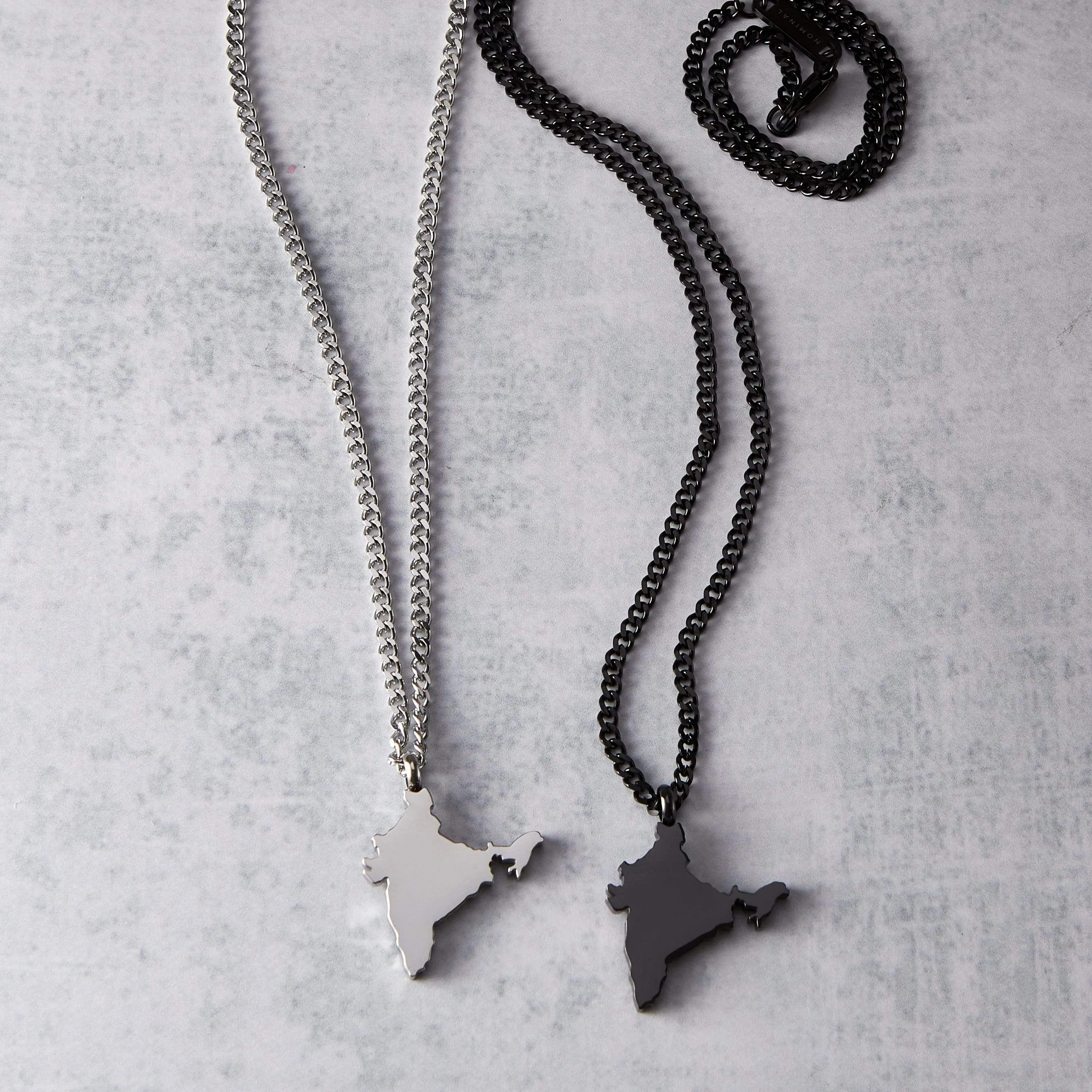 Country Map Necklace | Men