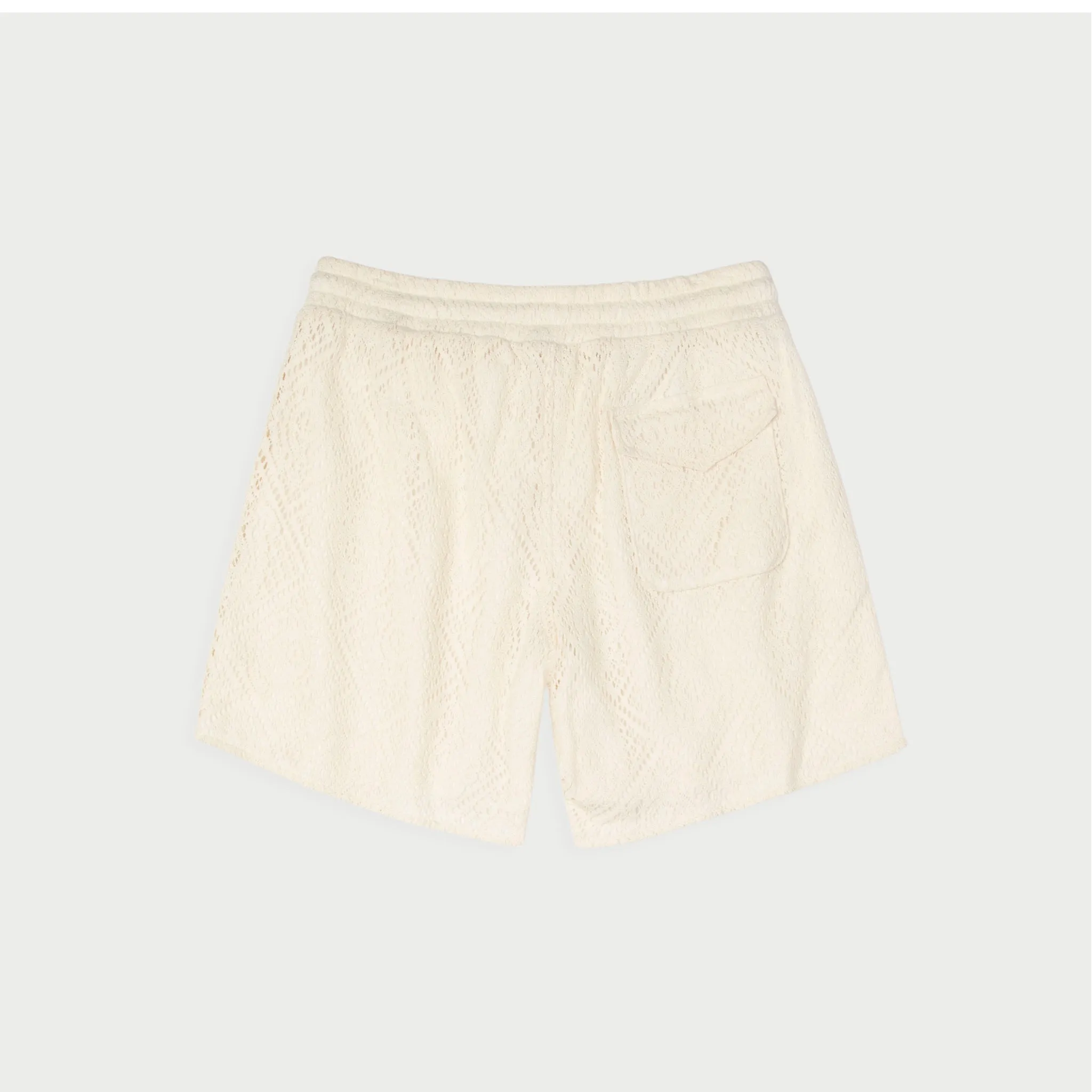 Crochet Lace Short (Cream)