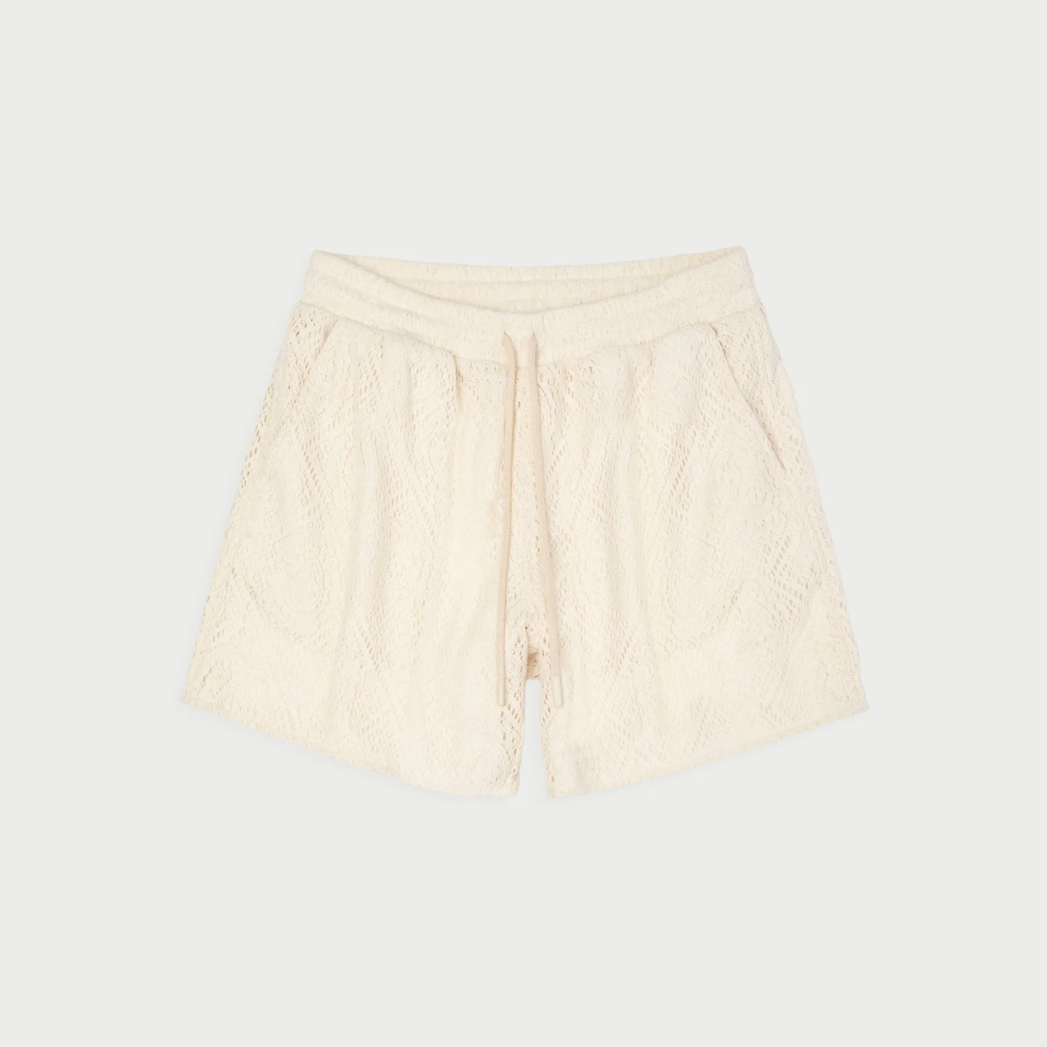 Crochet Lace Short (Cream)