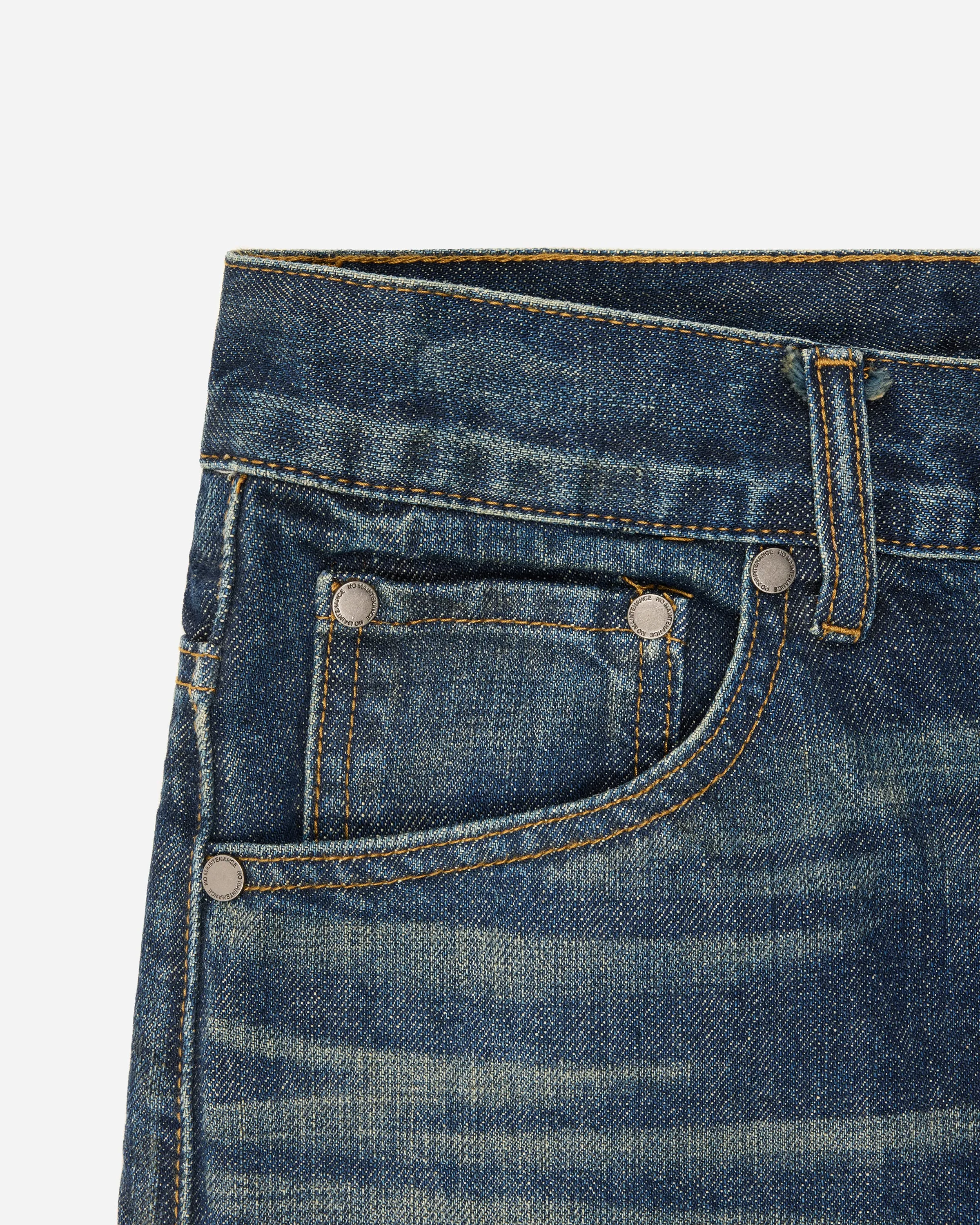 Dark-Wash Japanese Baggy Denim