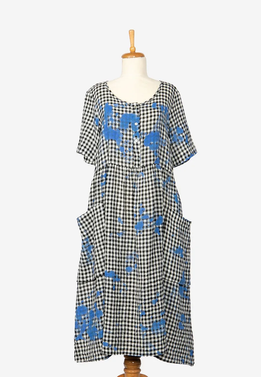 Energy Linen Print Dress