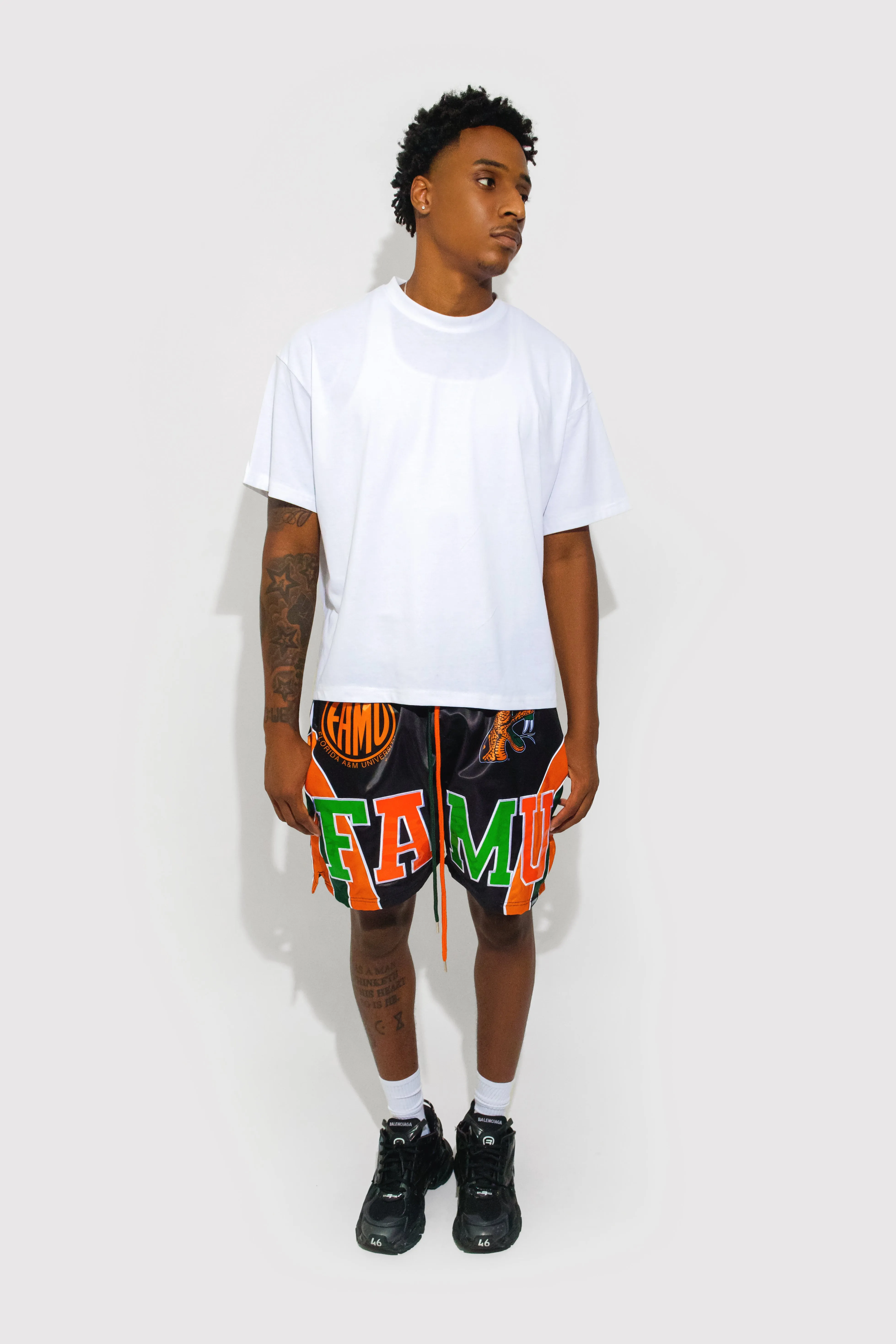 FAMU Satin Shorts