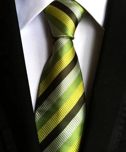 Fashion Striped Silk Neckties For Men