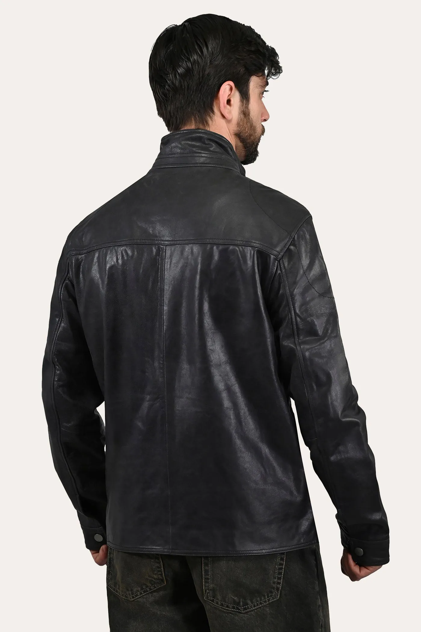 Frye Black Biker Jacket