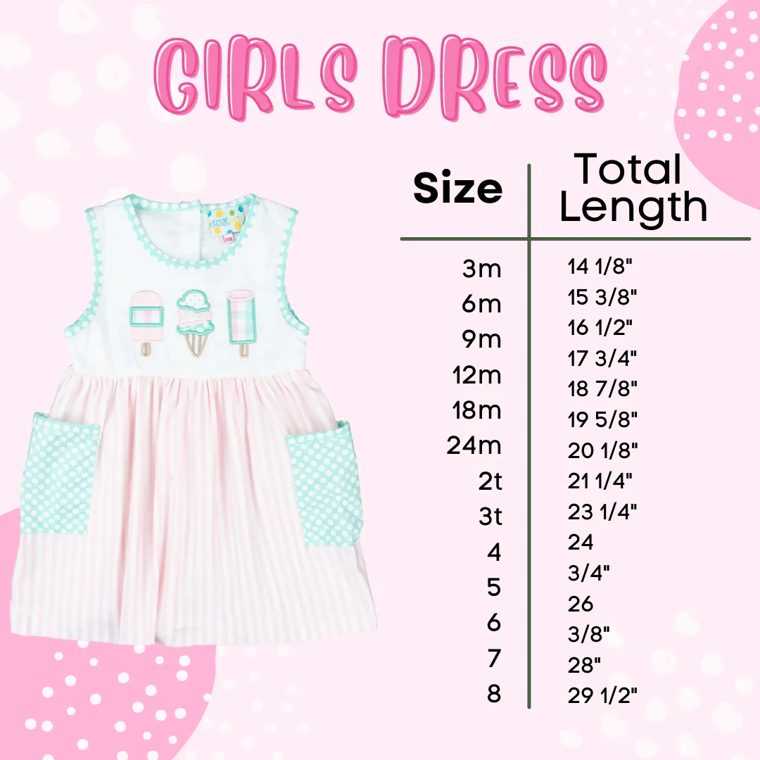 Girls Beach Linen Dress