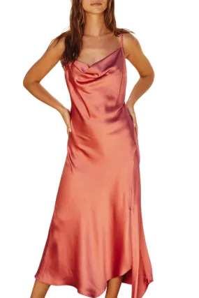 Kelle Satin Dress