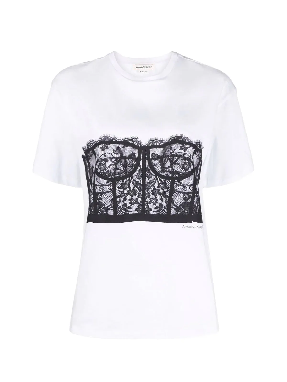 lace corset T-shirt