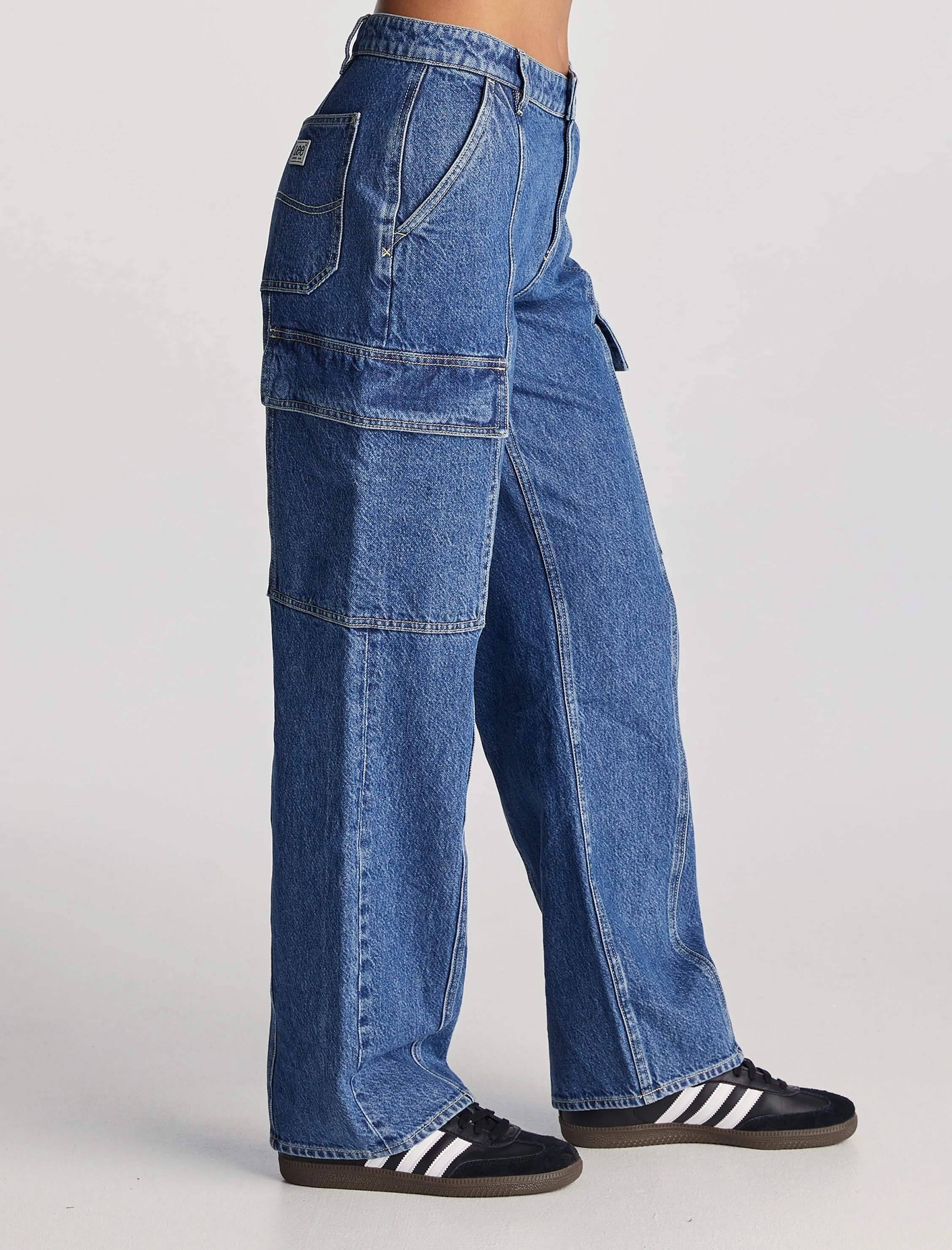 Lee 90s Mid Baggy Jean | Faithless Blue