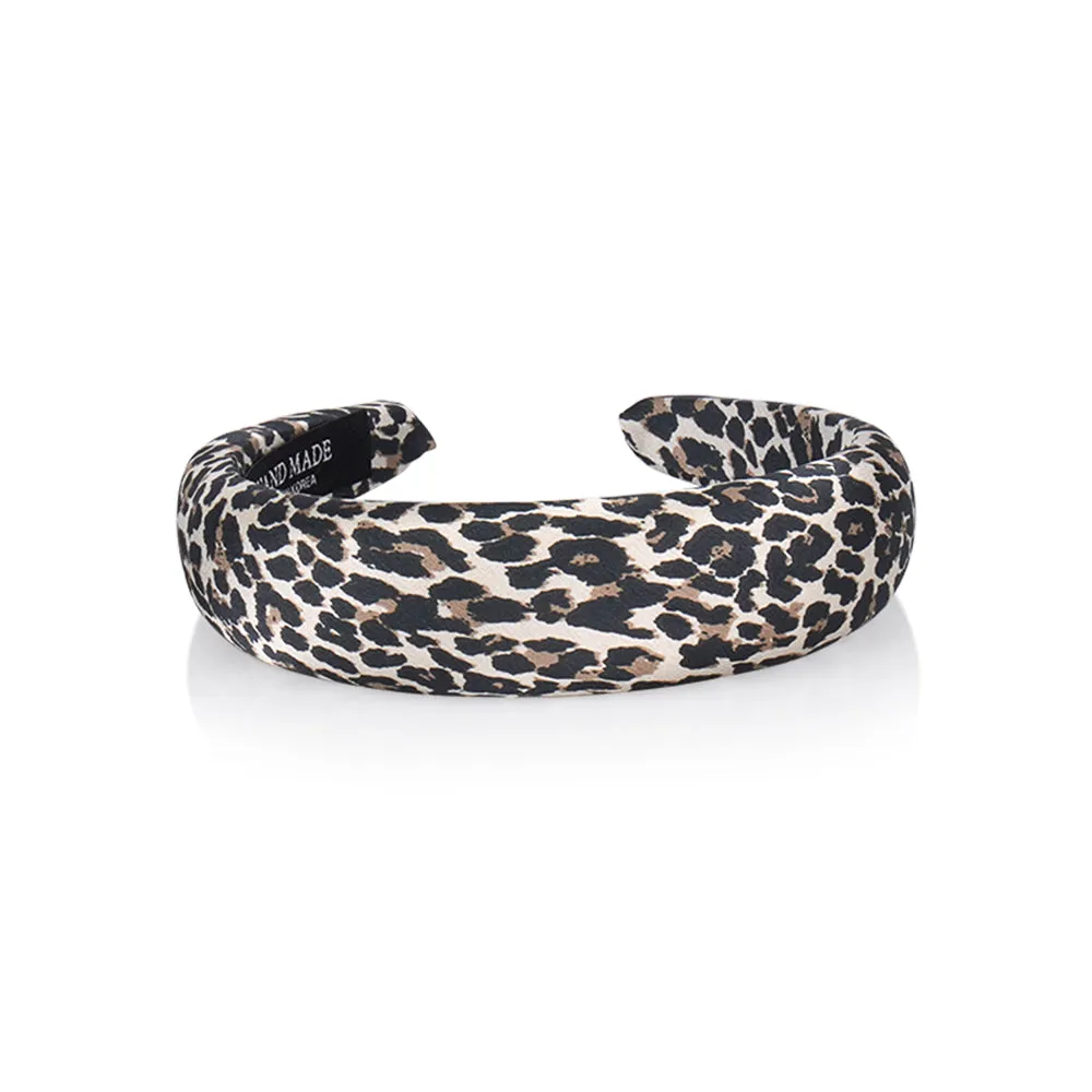 LEOPARD SATIN ELEVATED