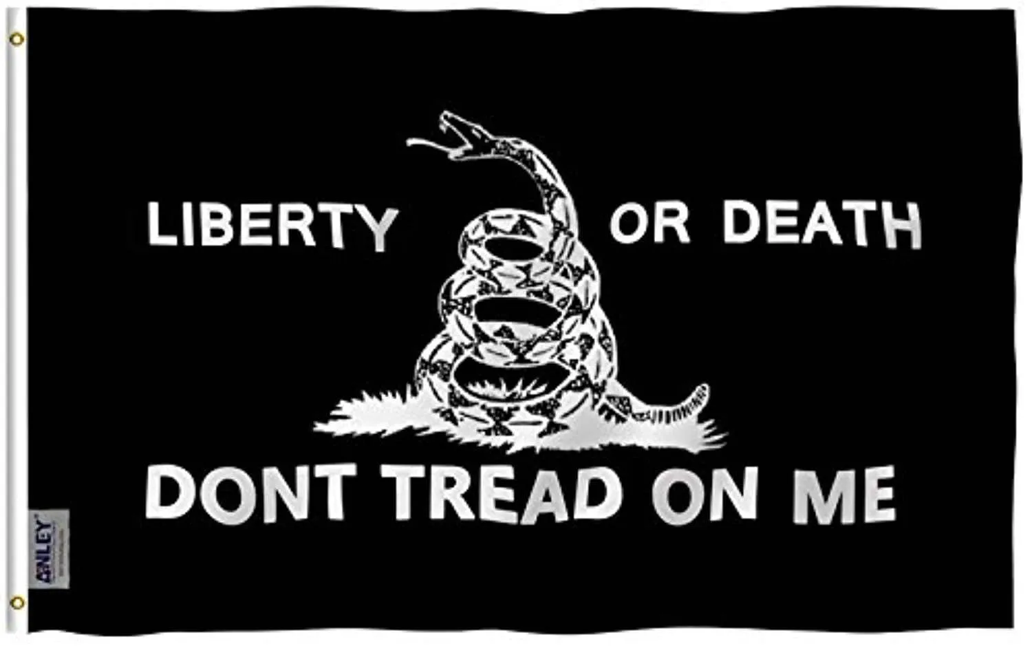 Liberty Or Death Gadsden Flag Don't Tread On Me Polyester Flag