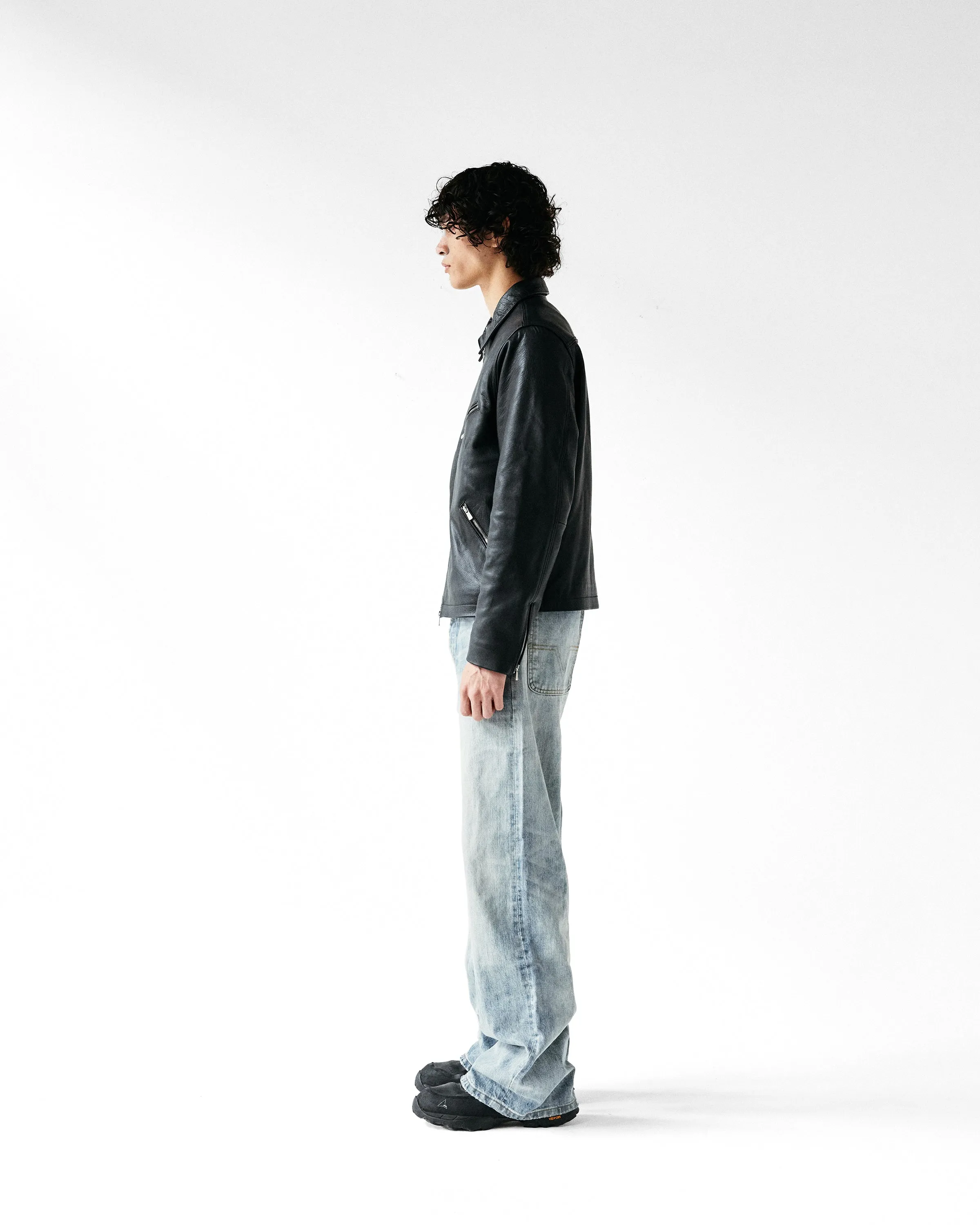 Light-Wash Japanese Baggy Denim