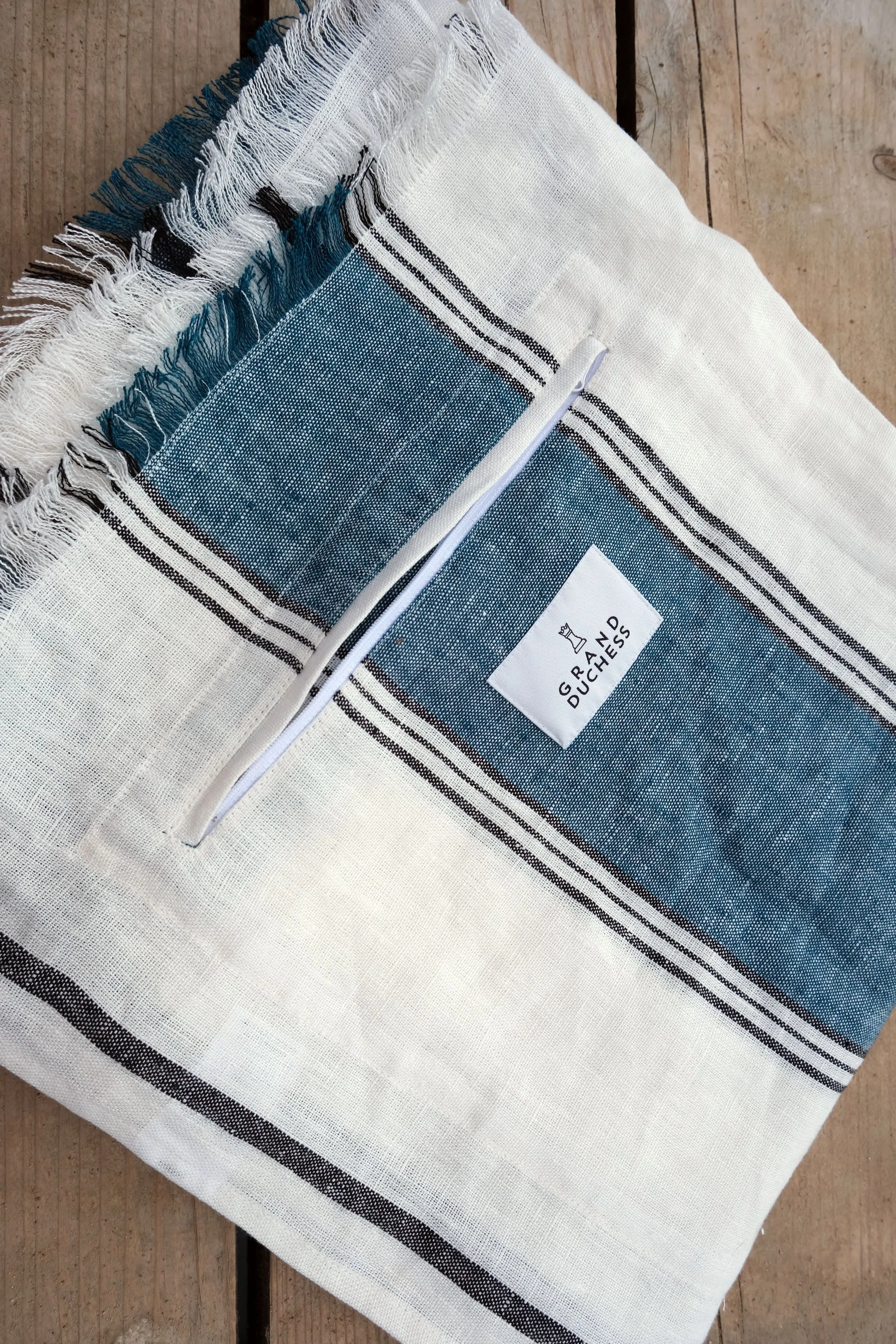 Linen towel-blanket "Companion"