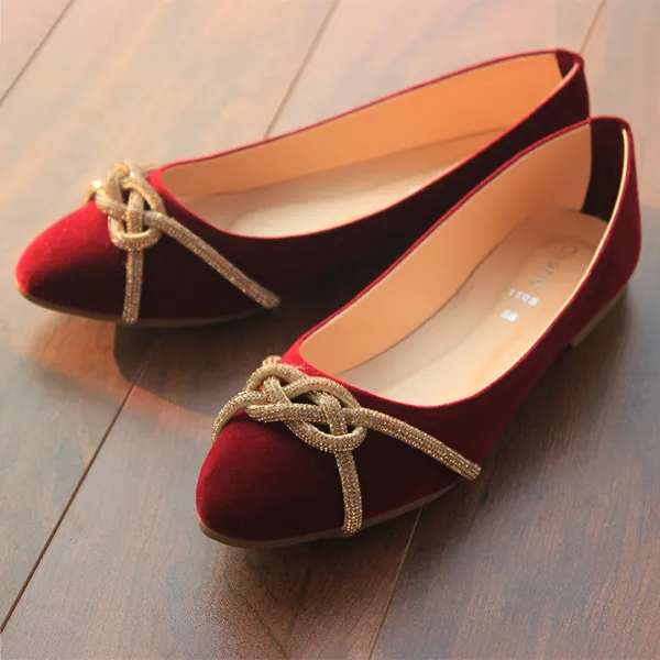 Maroon Pumps for women